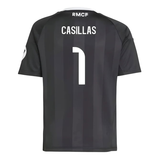 2025-2026 Real Madrid Third Goalkeeper Shirt (Kids) (Casillas 1) — Buy Online