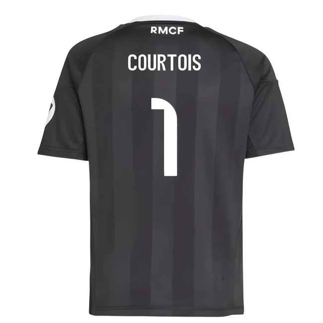 2025-2026 Real Madrid Third Goalkeeper Shirt (Kids) (Courtois 1) — Buy Online