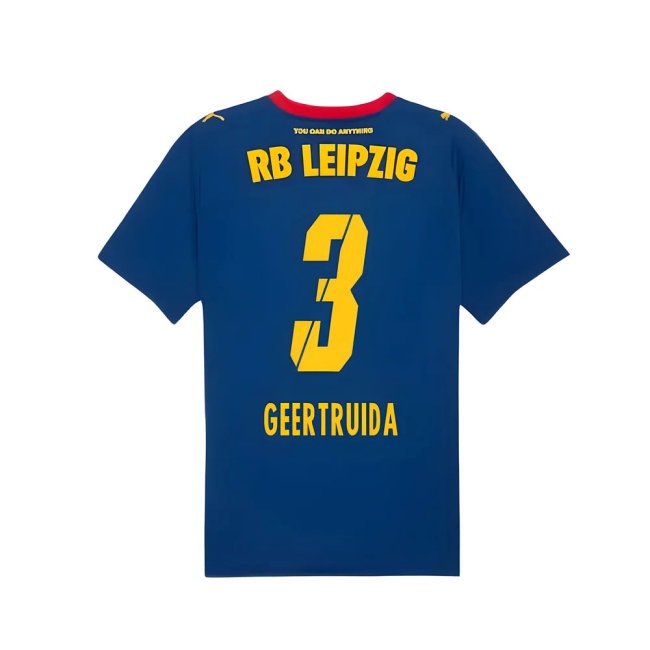 2025-2026 Red Bull Leipzig Away Shirt (Geertruida 3) — Shop Online