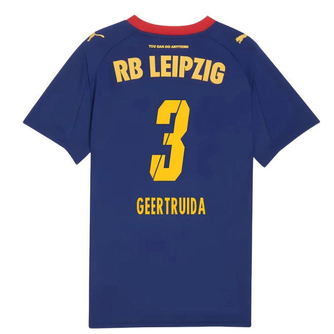 2025-2026 Red Bull Leipzig Away Shirt (Kids) (Geertruida 3) — Shop Now
