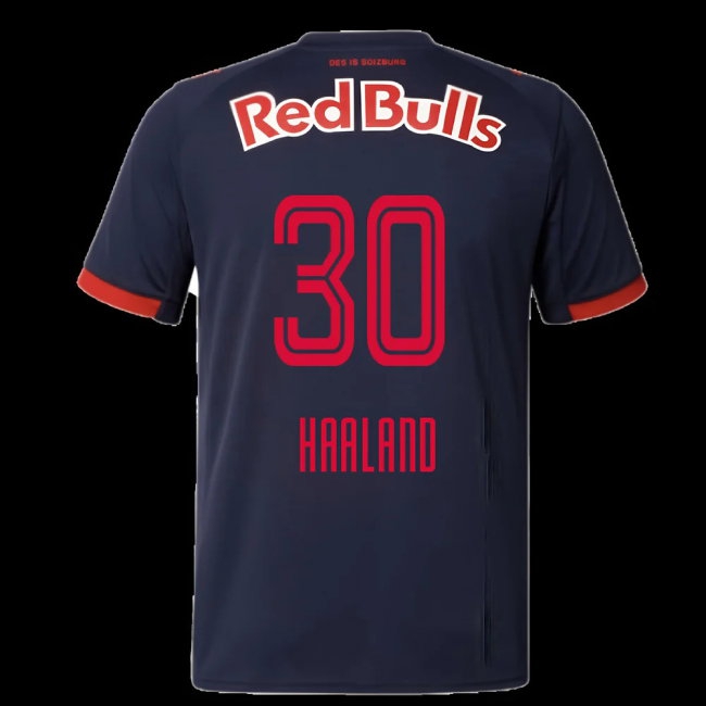 2025-2026 Red Bull Salzburg Away Shirt (Haaland 30) — Buy Now