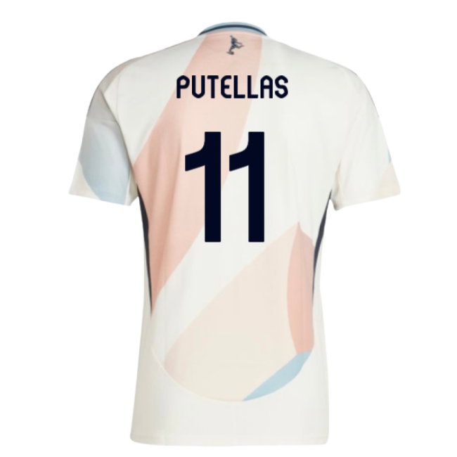 2025-2026 Spain Away Shirt (Unisex) (Putellas 11) — Shop Online
