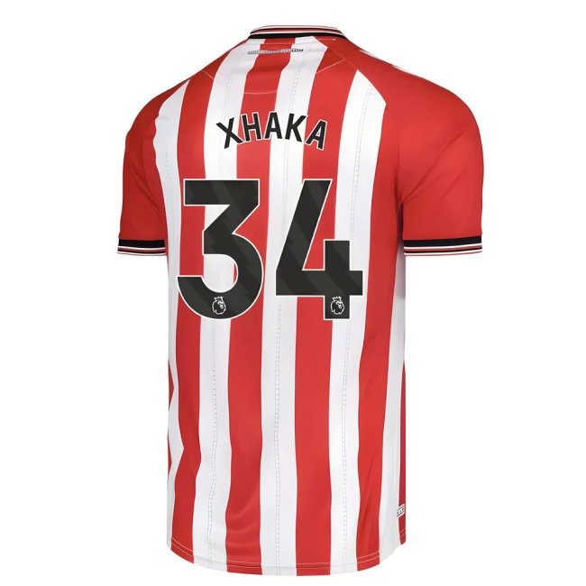 2025-2026 Sunderland Home Shirt (Womens) (Xhaka 34) — Shop Online