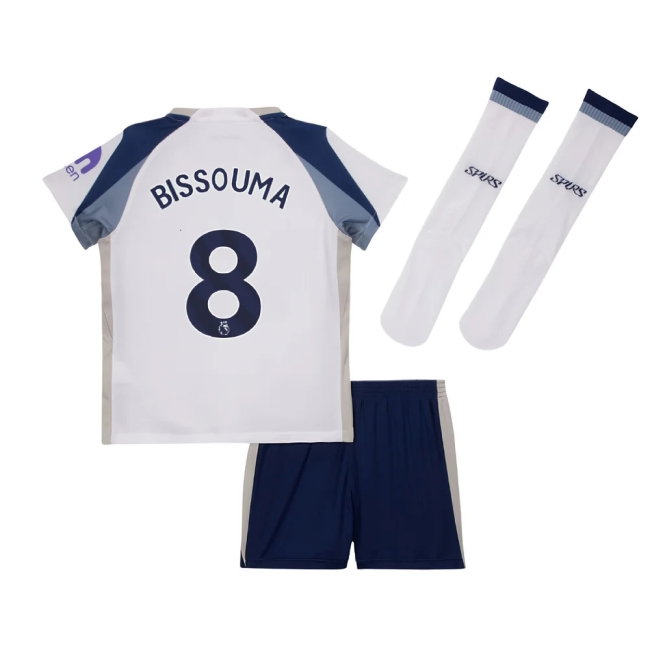 2025-2026 Tottenham Home Little Kids Mini Kit (Bissouma 8)