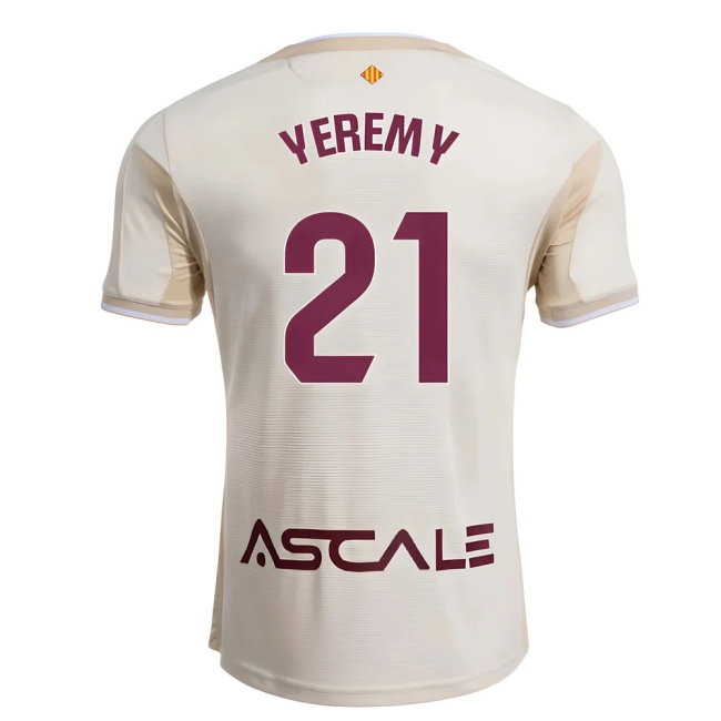 2025-2026 Villarreal Away Shirt (Yeremy 21) — Shop Online