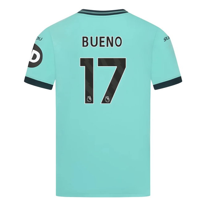 2025-2026 Wolves Away Shirt (Kids) (Bueno 17)