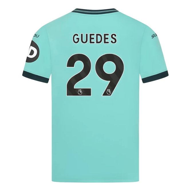 2025-2026 Wolves Away Shirt (Kids) (Guedes 29) — Shop Online