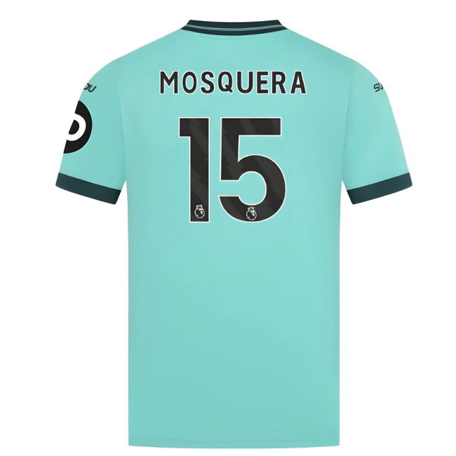 2025-2026 Wolves Away Shirt (Mosquera 15) — Buy Online