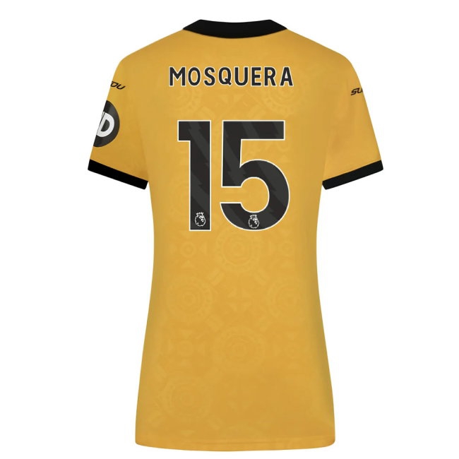 2025-2026 Wolves Home Shirt (Womens) (Mosquera 15) — Buy Now