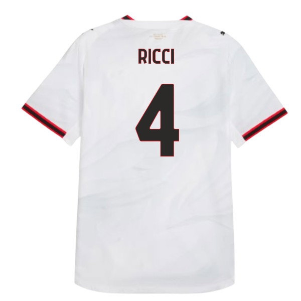 2026-2027 AC Milan Player Version Away Shirt (Ricci 4) — Buy Online
