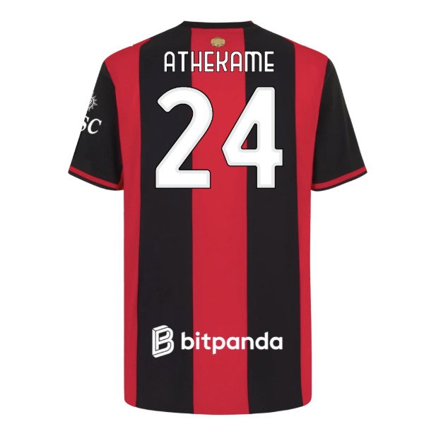 2026-2027 AC Milan match-style Home Shirt (Athekame 24)
