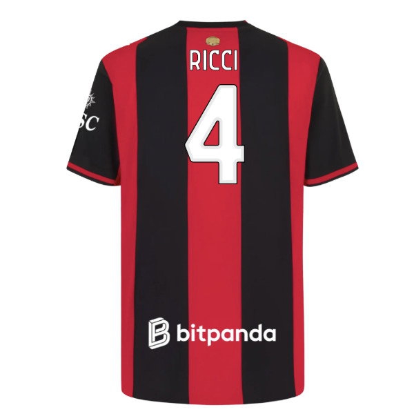 2026-2027 AC Milan Player Version Home Shirt (Ricci 4) — Buy Online