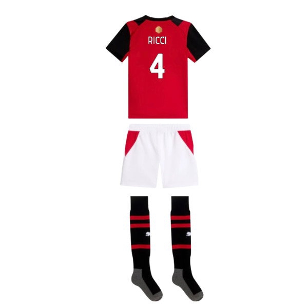 2026-2027 AC Milan Home Mini Kit (Ricci 4) — Shop Online