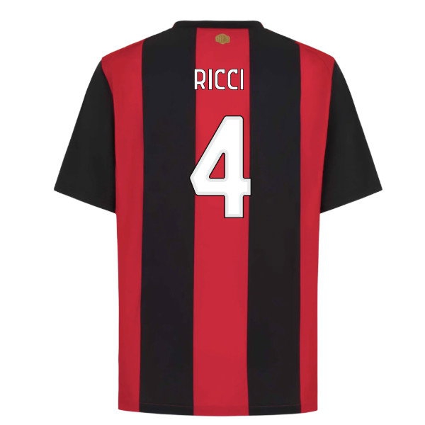2026-2027 AC Milan Home Shirt (Ricci 4) — Shop Now