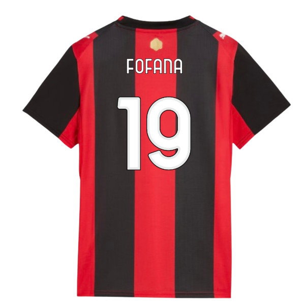 2026-2027 AC Milan Home Shirt (Womens) (Fofana 19)