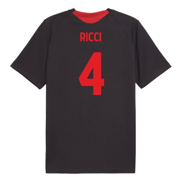 2026-2027 AC Milan Training Jersey (Flat Dark Gray) (Ricci 4) — Buy Online