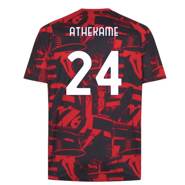 2026-2027 AC Milan Warm Up Jersey (Red) (Athekame 24)