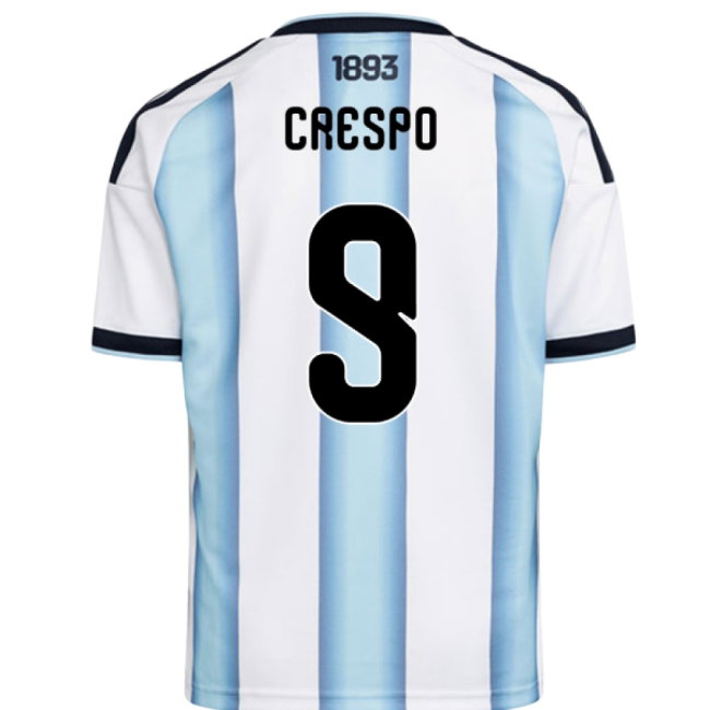 2026-2027 Argentina Home Shirt (Kids) (Crespo 9) — Buy Online