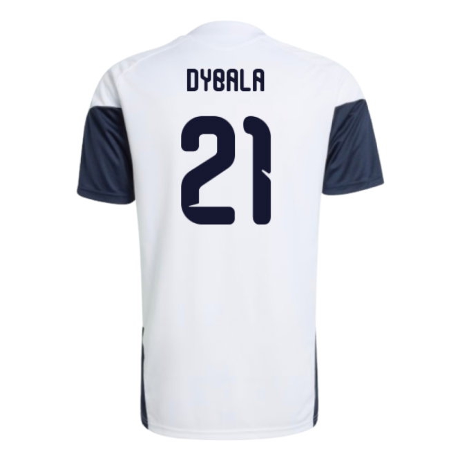 2026-2027 Argentina Training Jersey (White) (Dybala 21) — Shop Online