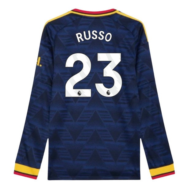 2026-2027 Arsenal Player Version Long Sleeve Away Shirt (Russo 23) — Shop Online