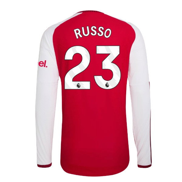 2026-2027 Arsenal Player Version Long Sleeve Home Shirt (Russo 23) — Buy Now