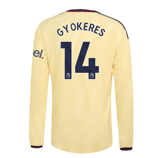 2026-2027 Arsenal match-style Long Sleeve Third Shirt (Gyokeres 14)
