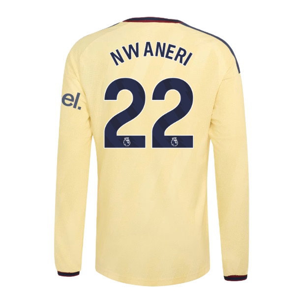 2026-2027 Arsenal Player Version Long Sleeve Third Shirt (Nwaneri 22) — Buy Now