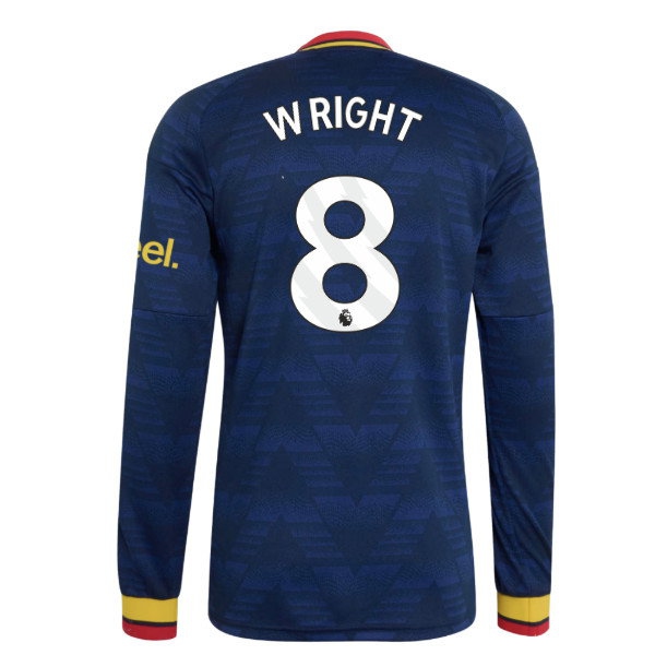2026-2027 Arsenal Away Long Sleeve Shirt (Wright 8) — Shop Online