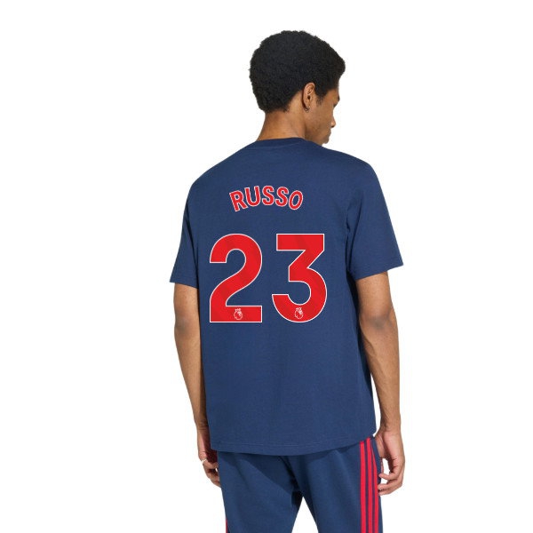2026-2027 Arsenal DNA Graphic Tee (Navy) (Russo 23) — Shop Now