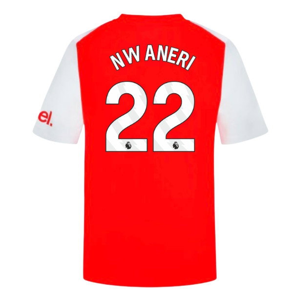 2026-2027 Arsenal Home SUPPORTER Shirt (Kids) (Nwaneri 22) — Buy Online
