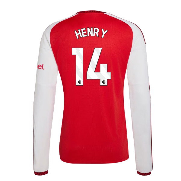 2026-2027 Arsenal Long Sleeve Home Shirt (Henry 14) — Shop Online