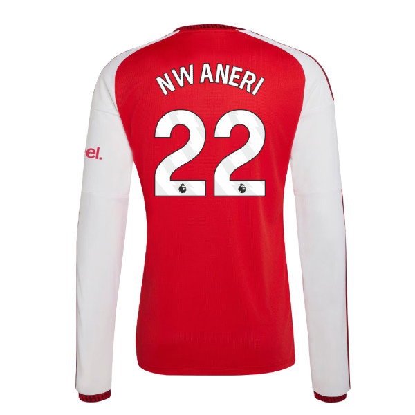 2026-2027 Arsenal Long Sleeve Home Shirt (Nwaneri 22) — Buy Now
