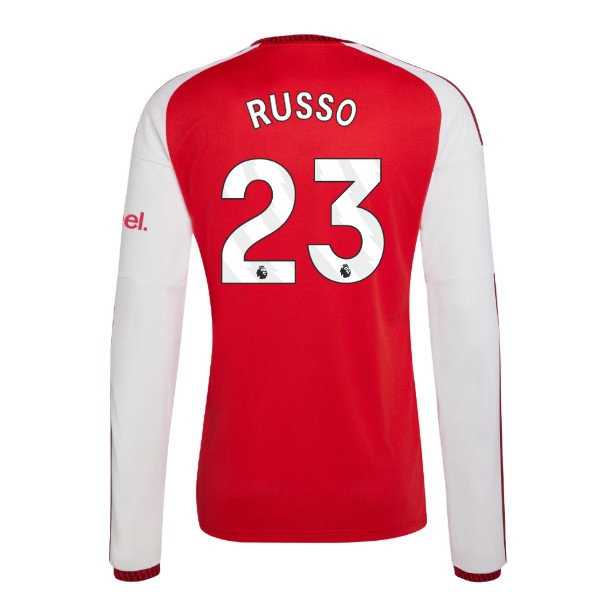 2026-2027 Arsenal Long Sleeve Home Shirt (Russo 23) — Buy Online