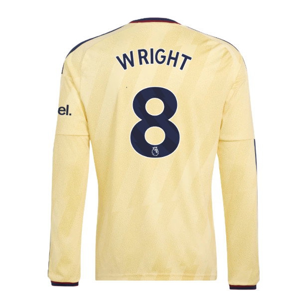 2026-2027 Arsenal Long Sleeve Third Shirt (Wright 8) — Buy Online