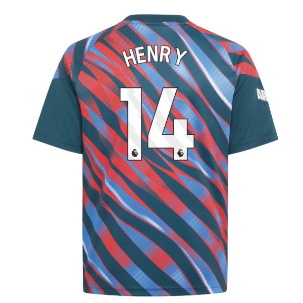 2026-2027 Arsenal Pre-Match Shirt (Utility Green) - Kids (Henry 14) — Buy Online