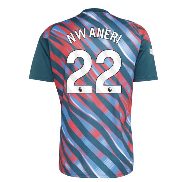 2026-2027 Arsenal Pre-Match Shirt (Utility Green) (Nwaneri 22) — Shop Now