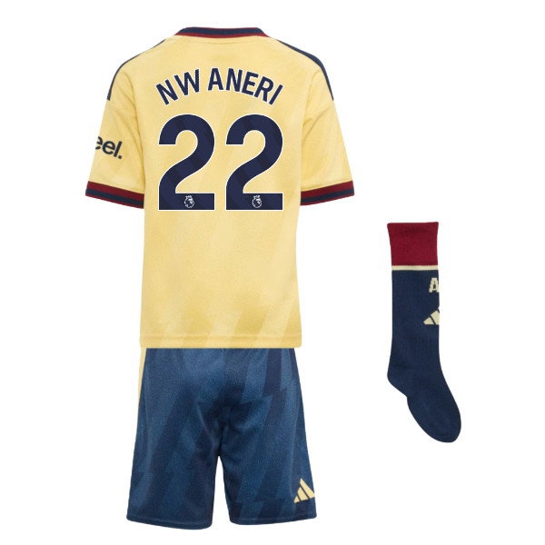 2026-2027 Arsenal Third Mini Kit (Nwaneri 22) — Shop Now
