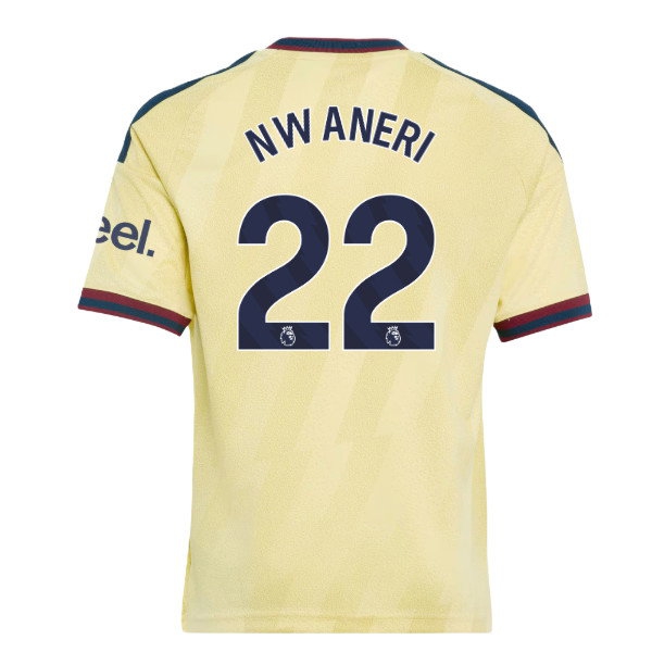 2026-2027 Arsenal Third Shirt (Kids) (Nwaneri 22) — Shop Now