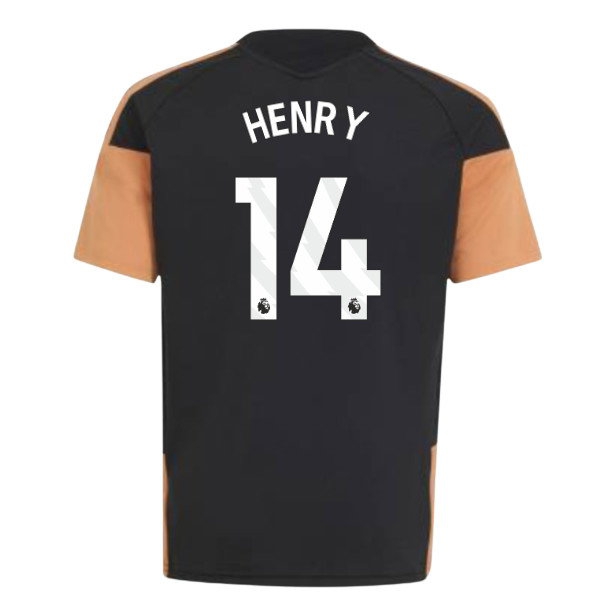 2026-2027 Arsenal Training Jersey (Black) - Kids (Henry 14) — Buy Now