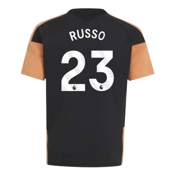 2026-2027 Arsenal Training Jersey (Black) - Kids (Russo 23) — Buy Now