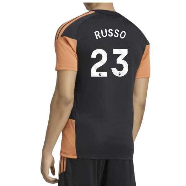 2026-2027 Arsenal Training Jersey (Black) (Russo 23) — Buy Now