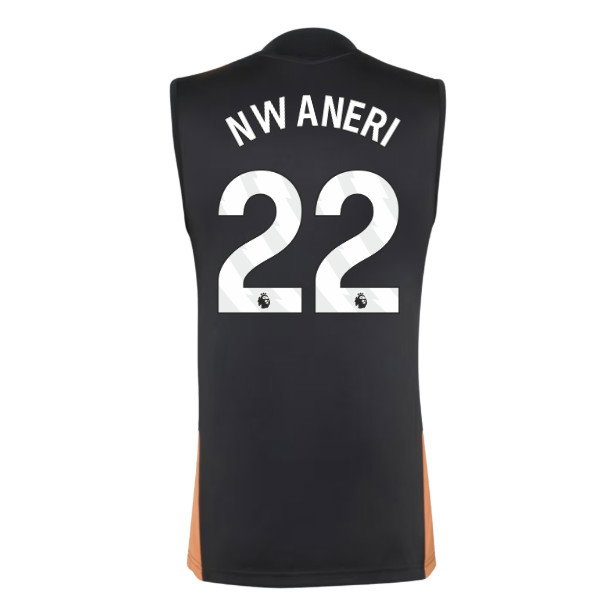 2026-2027 Arsenal Training Sleeveless Jersey (Black) (Nwaneri 22) — Shop Now