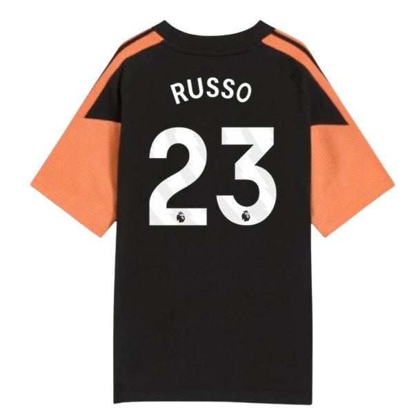 2026-2027 Arsenal Training Tee (Black) - Kids (Russo 23) — Buy Now