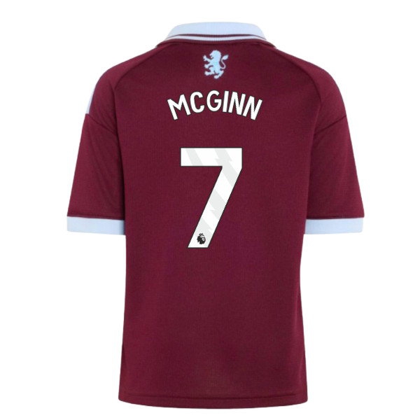 2026-2027 Aston Villa Home Shirt (Kids) (McGinn 7) — Buy Now