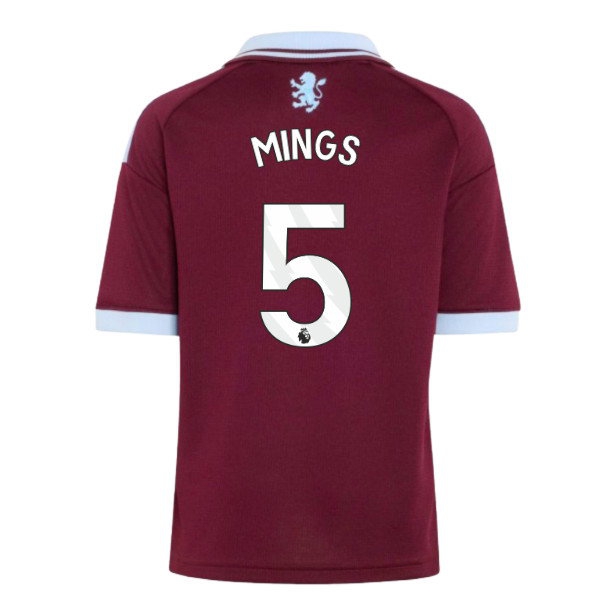 2026-2027 Aston Villa Home Shirt (Kids) (Mings 5)