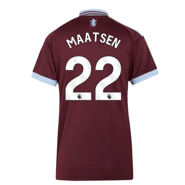2026-2027 Aston Villa Home Shirt (Womens) (Maatsen 22) — Shop Now