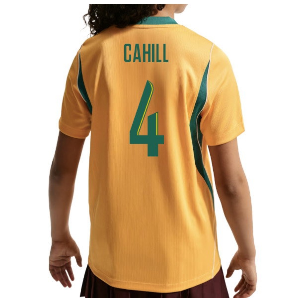 2026-2027 Australia Home Shirt (Kids) (Cahill 4) — Shop Online
