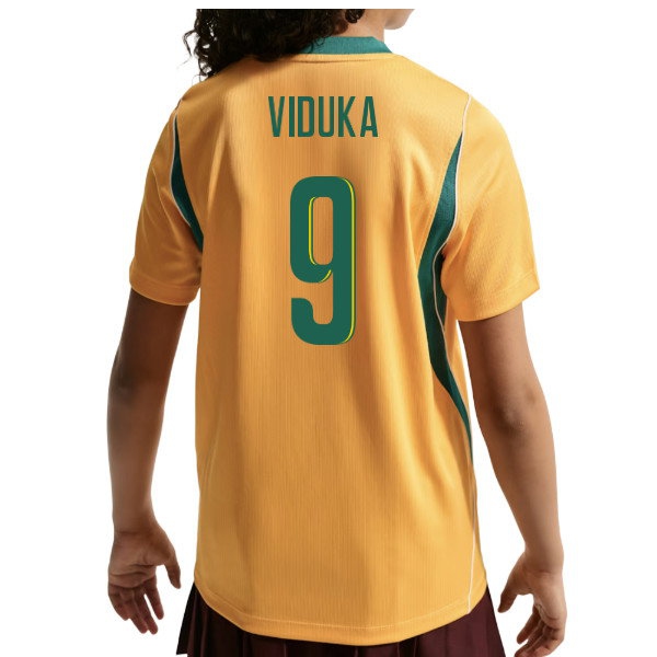2026-2027 Australia Home Shirt (Kids) (Viduka 9) — Shop Online