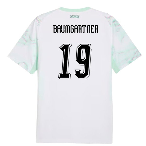 2026-2027 Austria Away Shirt (Baumgartner 19)