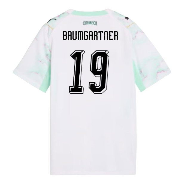 2026-2027 Austria Away Shirt (Kids) (Baumgartner 19)